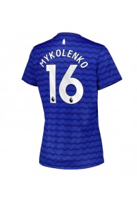 Everton Vitaliy Mykolenko #16 Jalkapallovaatteet Naisten Kotipaita 2025-26 Lyhythihainen